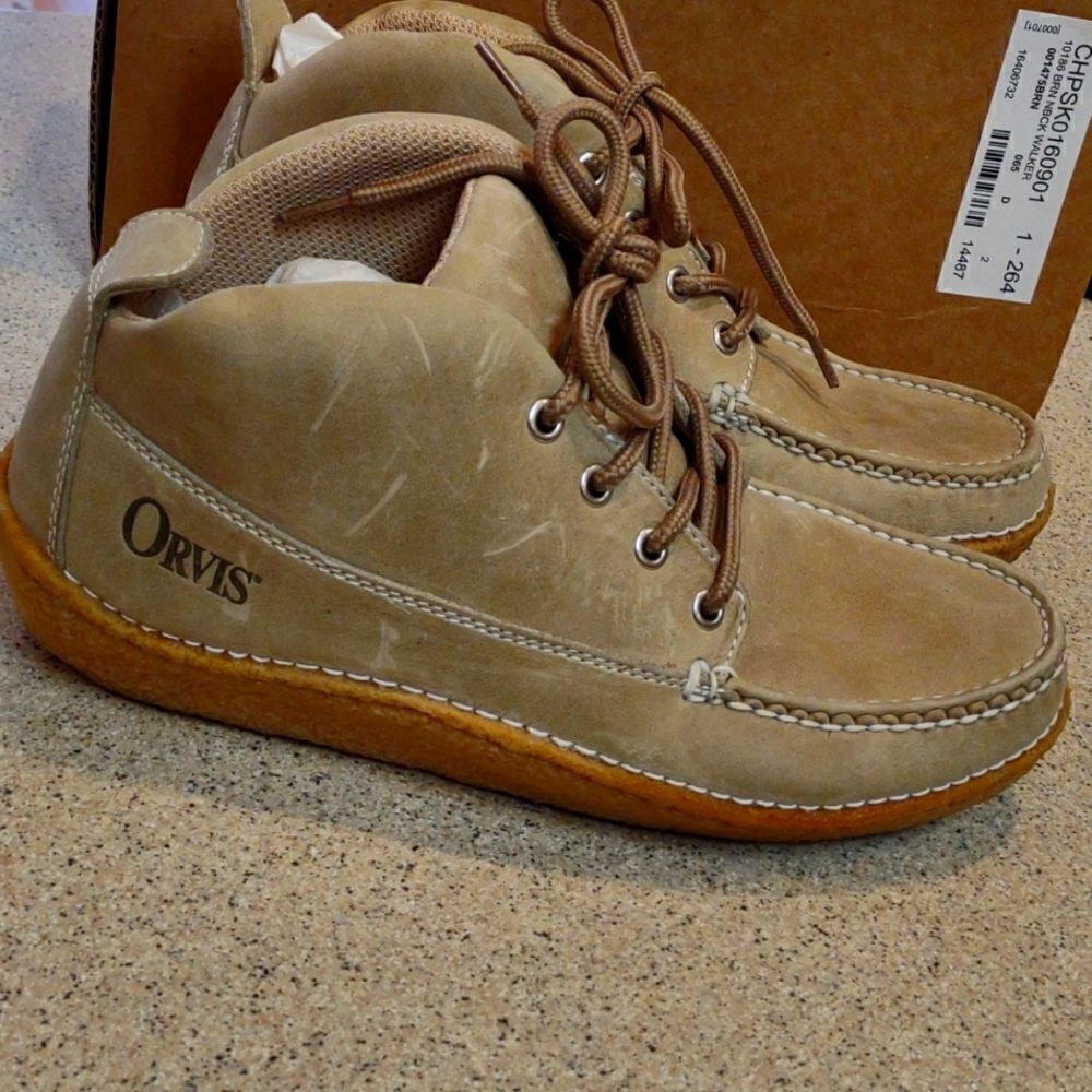 Orvis Full Grain Leather Shoes Size 40